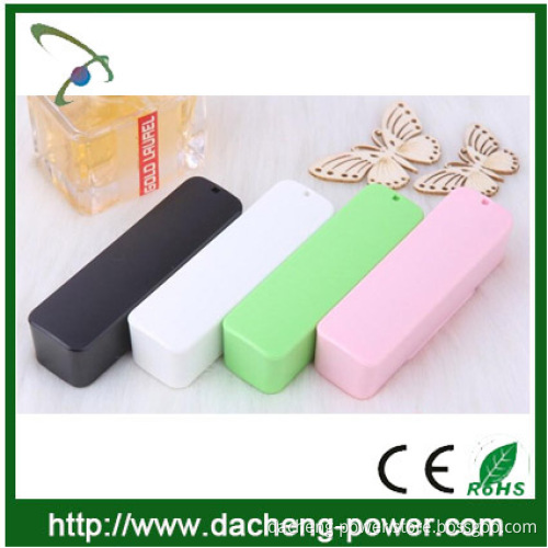 Newly perfume power bank 2600mah power bank perfume with Slide Design
